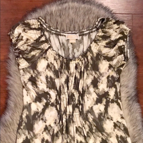 Michael Kors Olive and Grey Dress - Picture 5 of 8